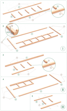 Cama-casinha para crianças