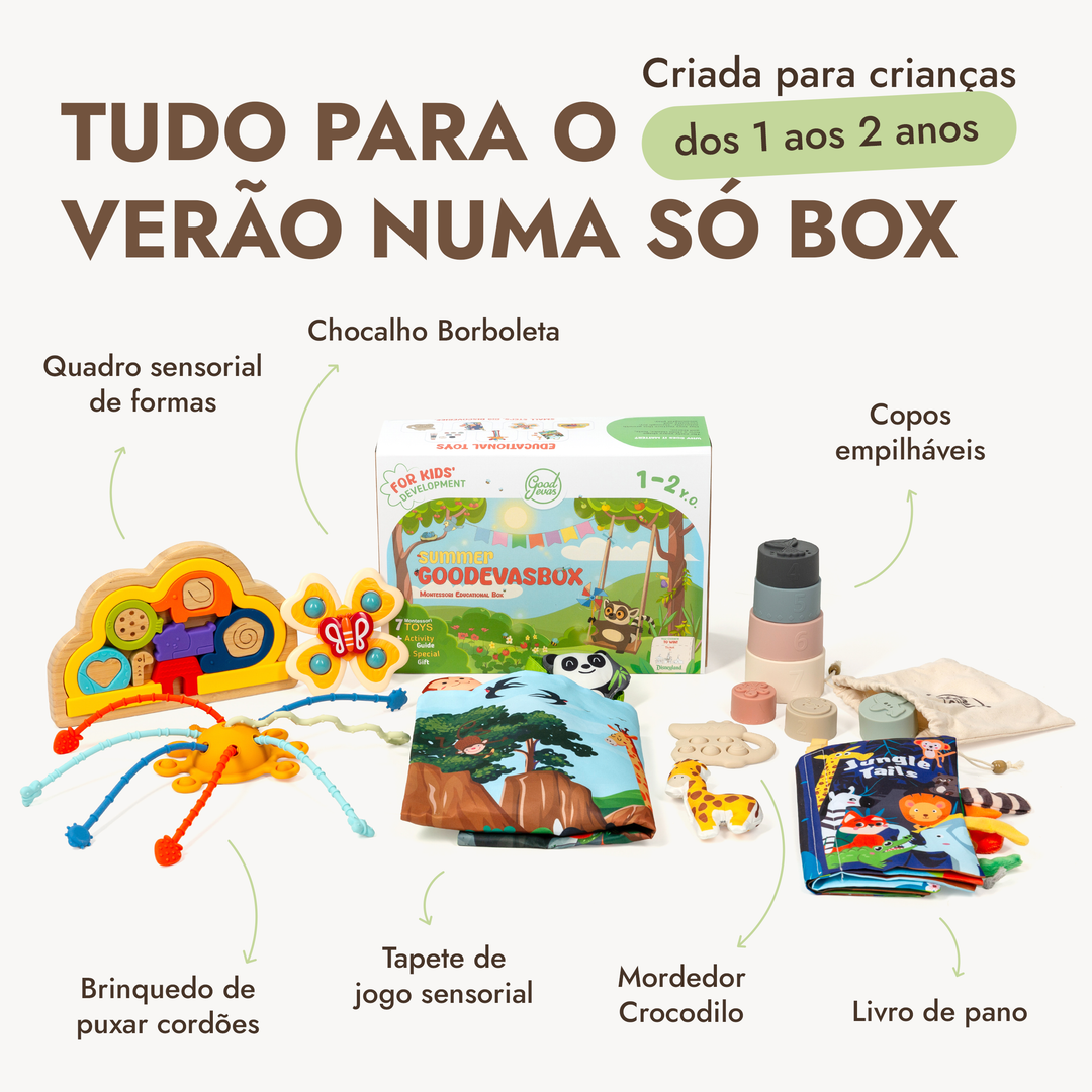 Kit de brinquedos educativos de verão (1–2 anos) — GoodevasBox