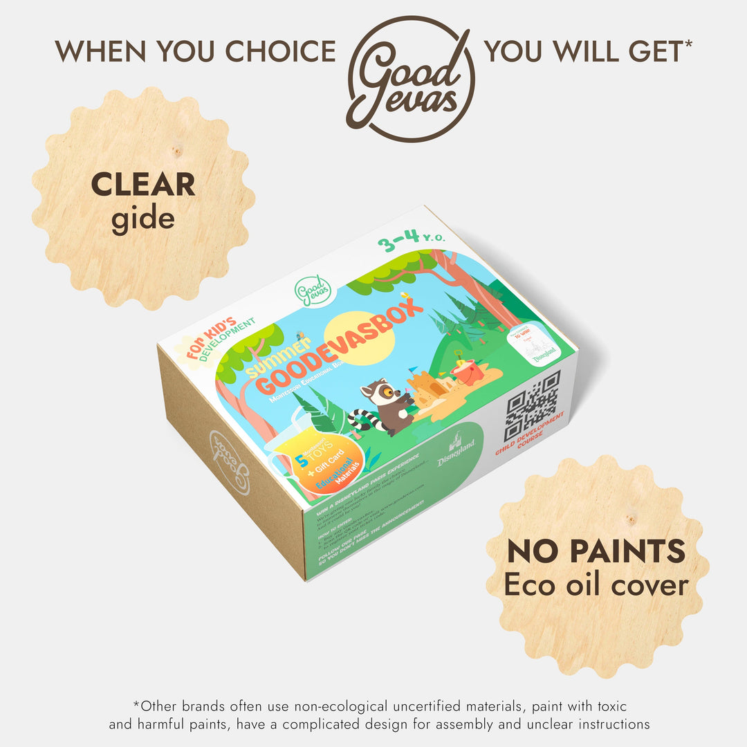 Kit de Brincar de Primavera (3–4 anos) — GoodevasBox