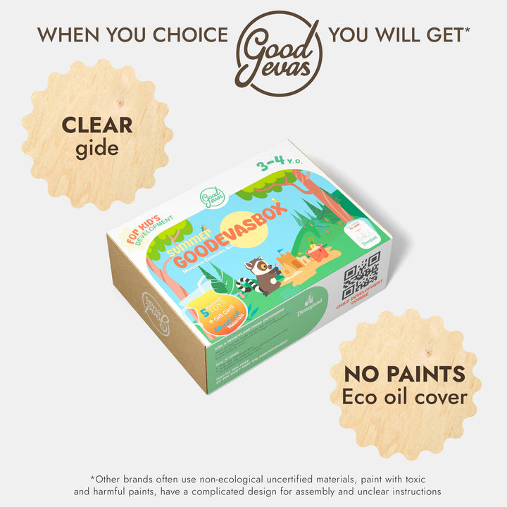 Kit de Brincar de Primavera (3–4 anos) — GoodevasBox