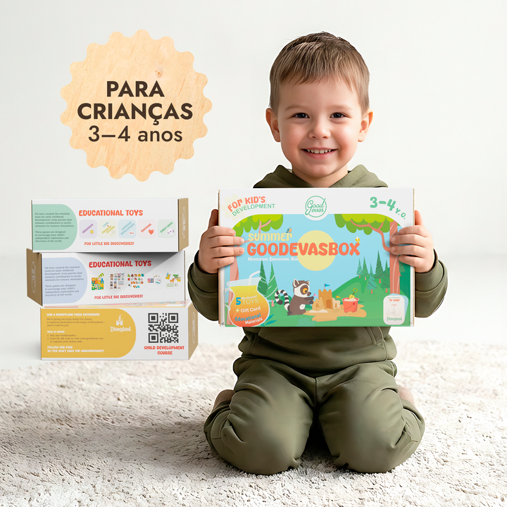Kit de Brincar de Primavera (3–4 anos) — GoodevasBox