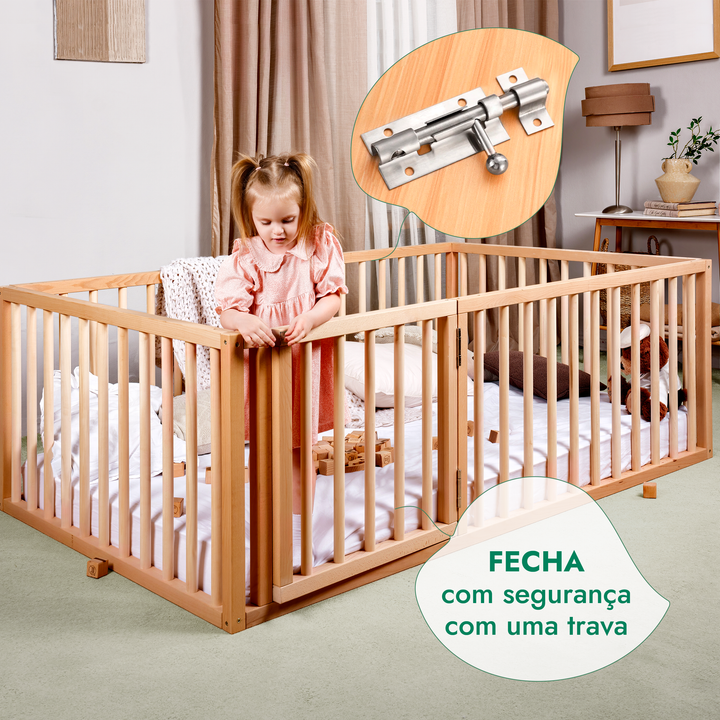 Cama Montessori para crianças e bebés a partir dos 6 meses
