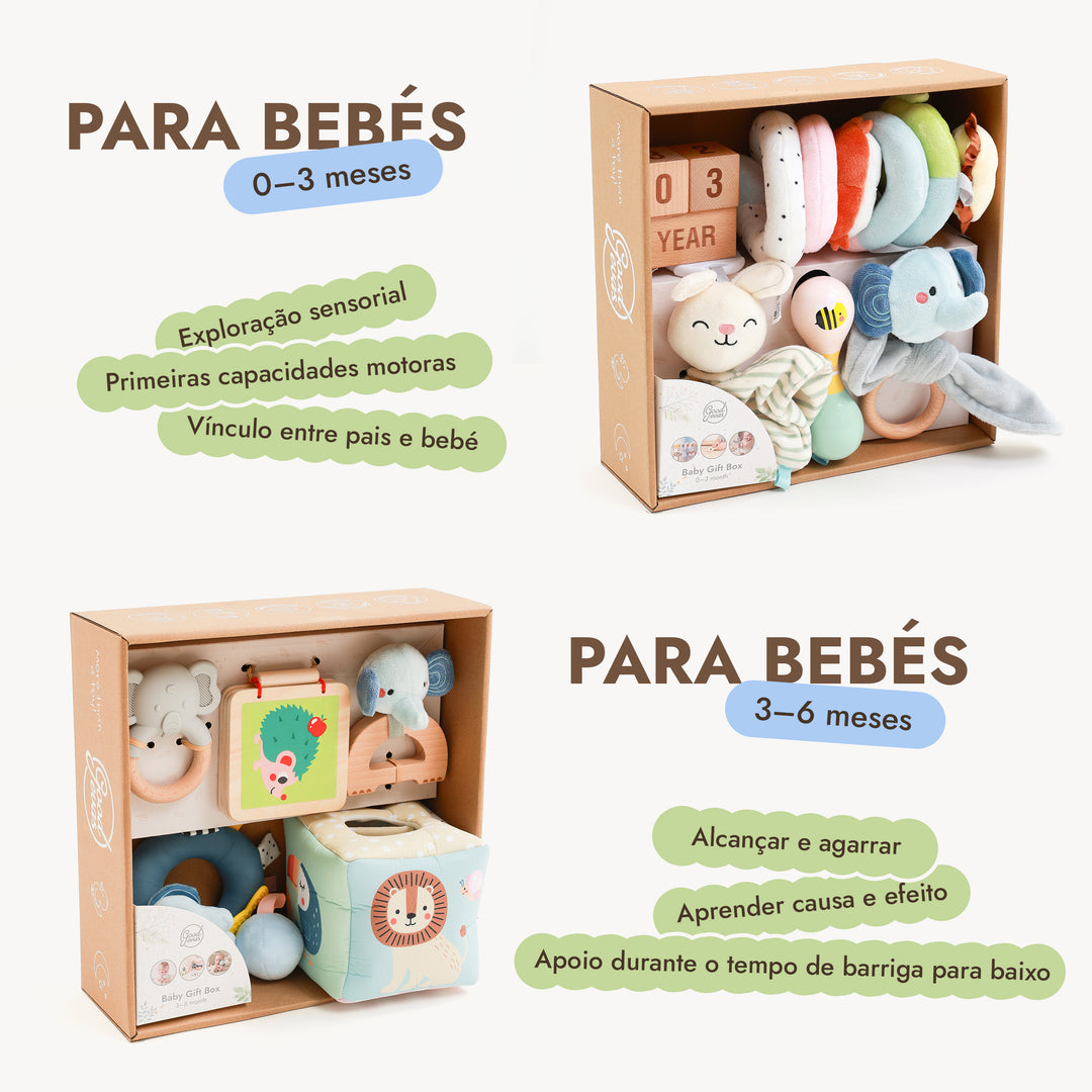 BabyBox — Kits de Brincadeira para o Primeiro Ano (0–12 meses)