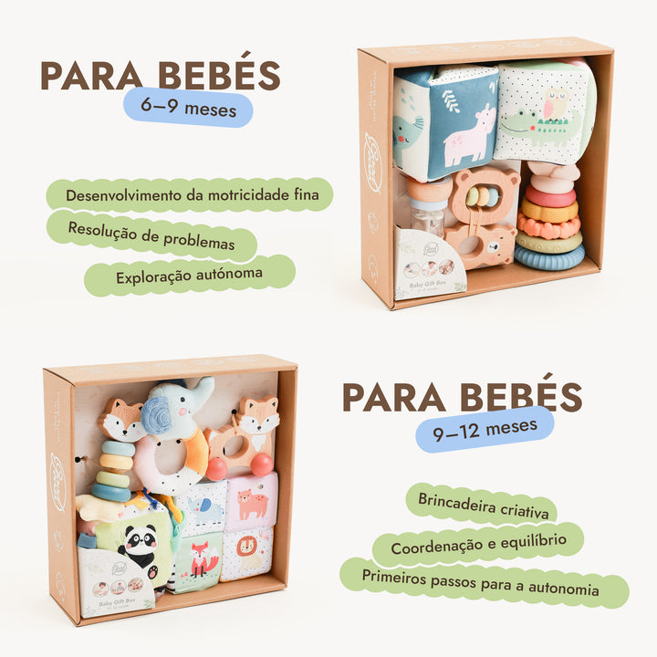 BabyBox — Kits de Brincadeira para o Primeiro Ano (0–12 meses)
