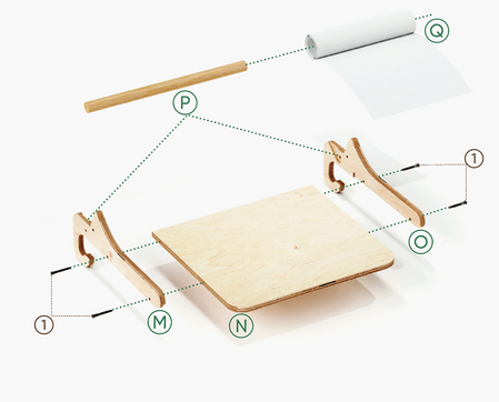 Adição Artística para Escada Triangular