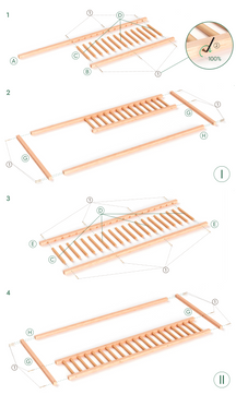 Cama-casinha para crianças