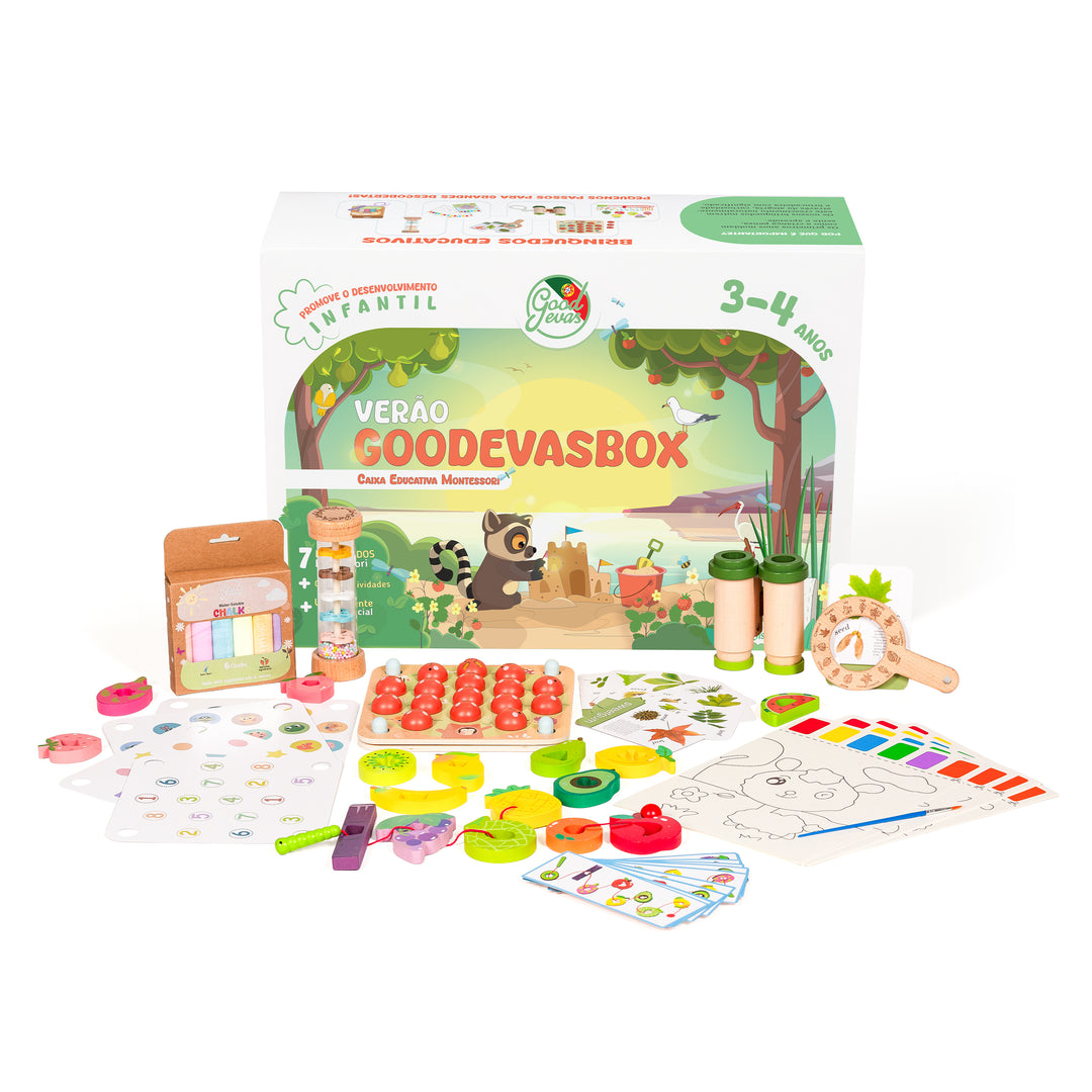 Kit de brinquedos educativos de verão (3–4 anos) — GoodevasBox