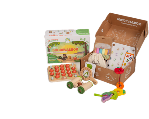 Kit de brinquedos educativos de verão (3–4 anos) — GoodevasBox