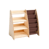 Prateleira Montessori 2-em-1 para Livros e Brinquedos