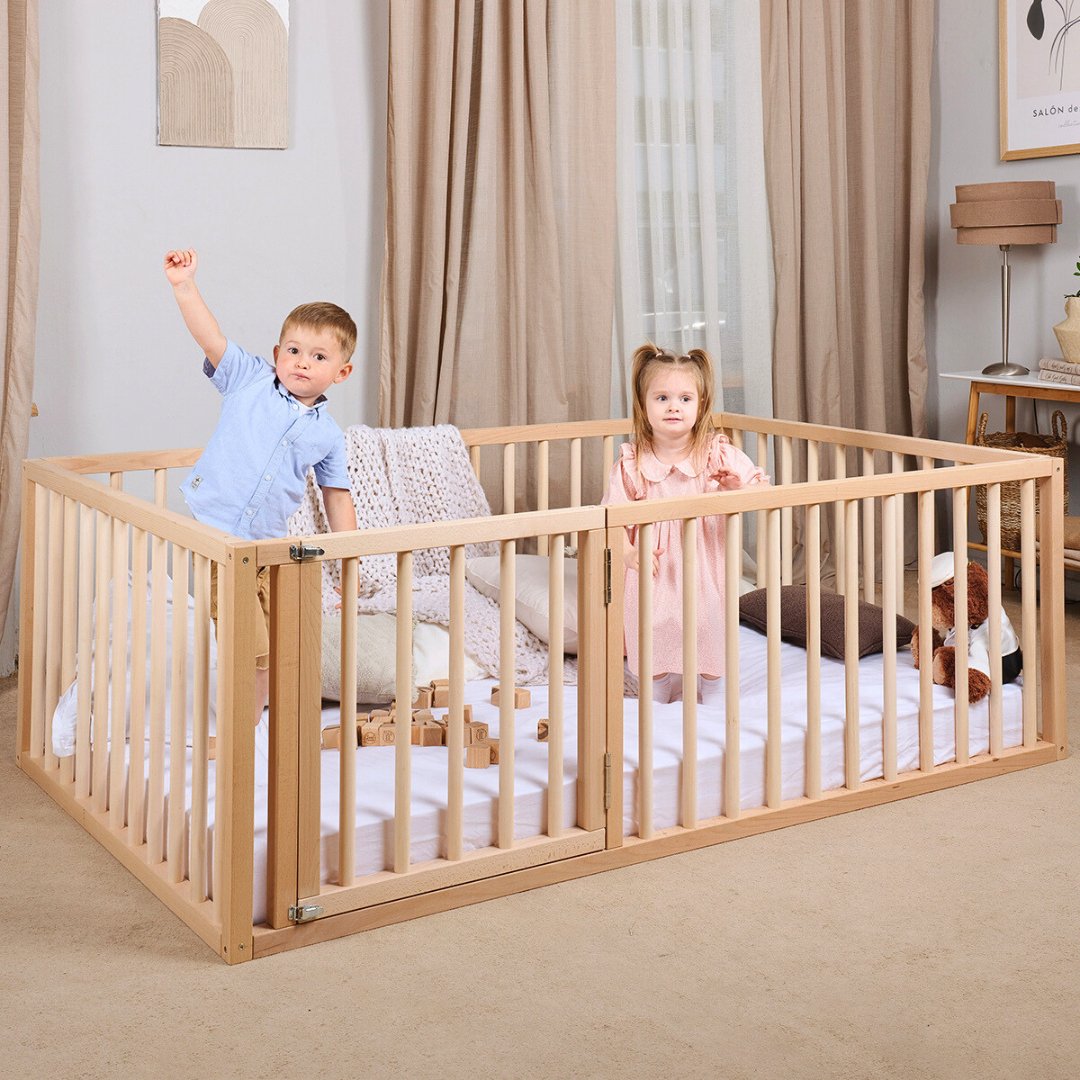 Cama Montessori para crianças e bebés a partir dos 6 meses