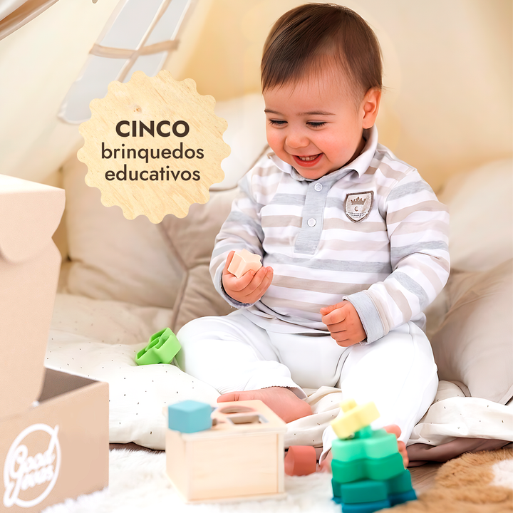 Kit de Brincar de Primavera (1–2 anos) — GoodevasBox