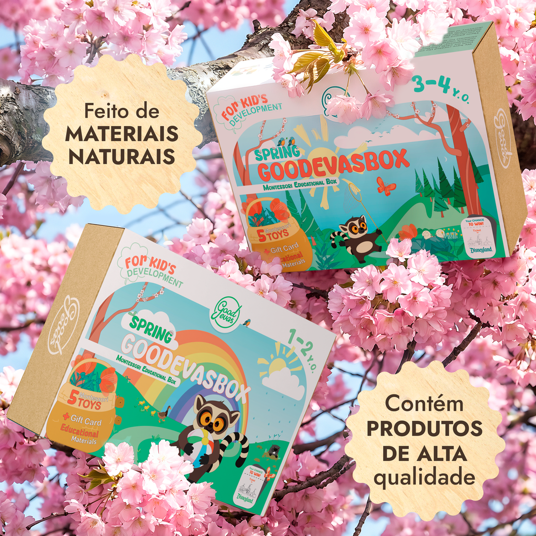 Kit de Brincar de Primavera (3–4 anos) — GoodevasBox