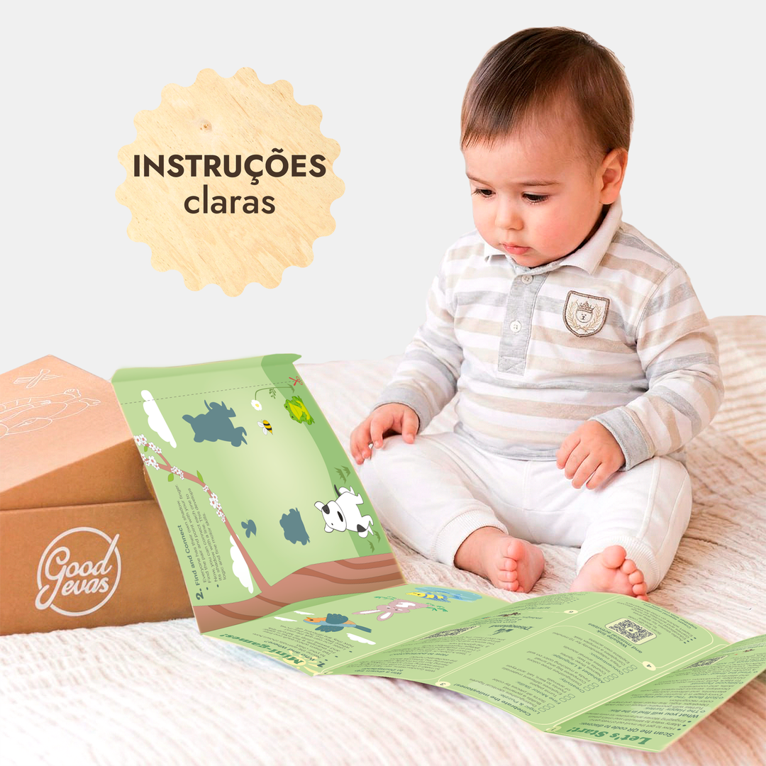 Kit de Brincar de Primavera (3–4 anos) — GoodevasBox