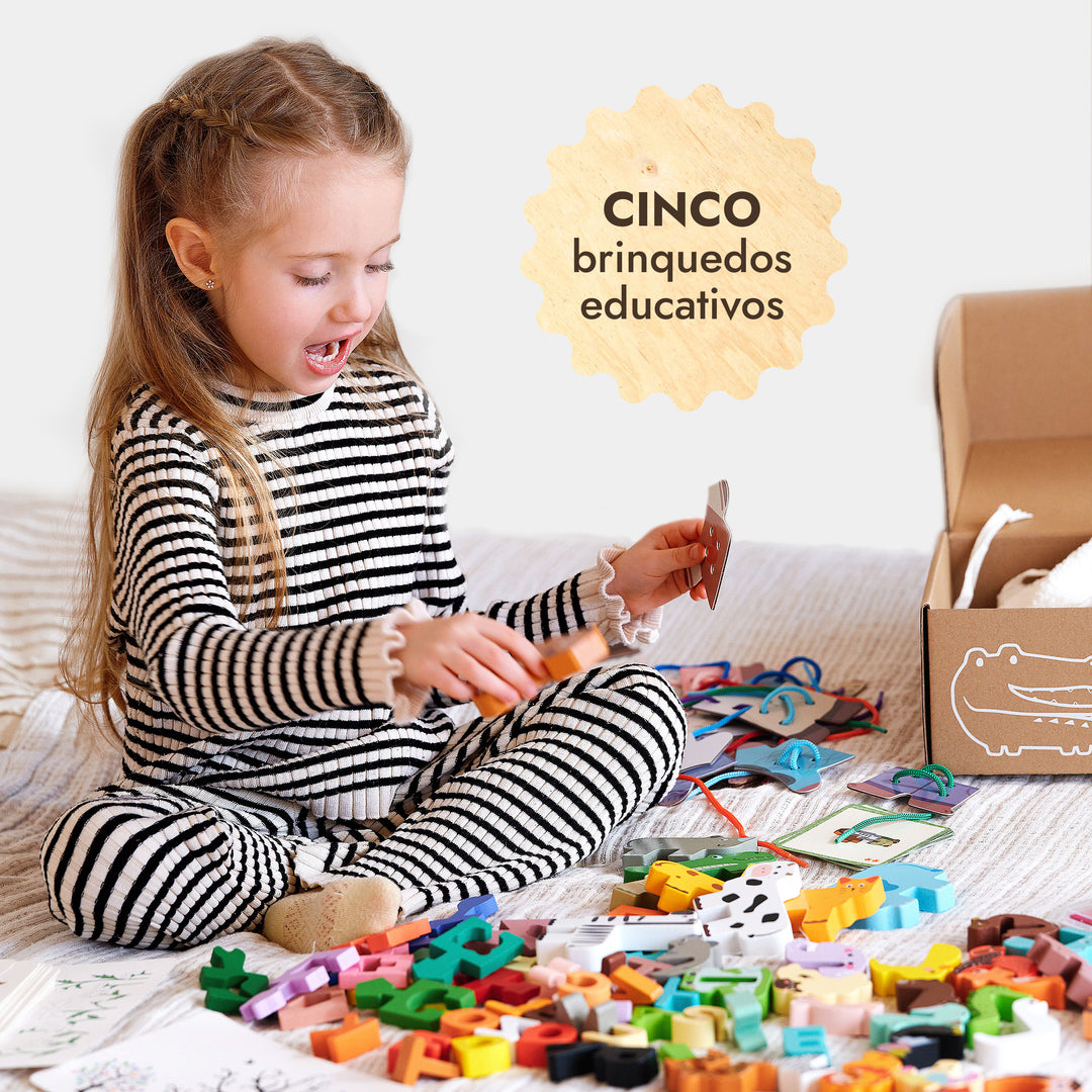 Kit de Brincar de Primavera (3–4 anos) — GoodevasBox