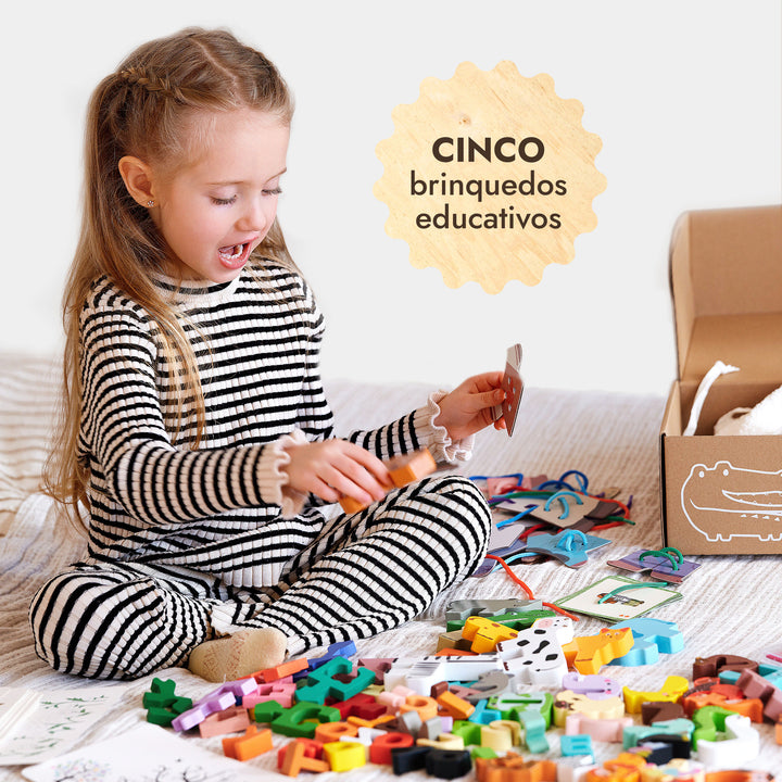 Kit de Brincar de Primavera (3–4 anos) — GoodevasBox
