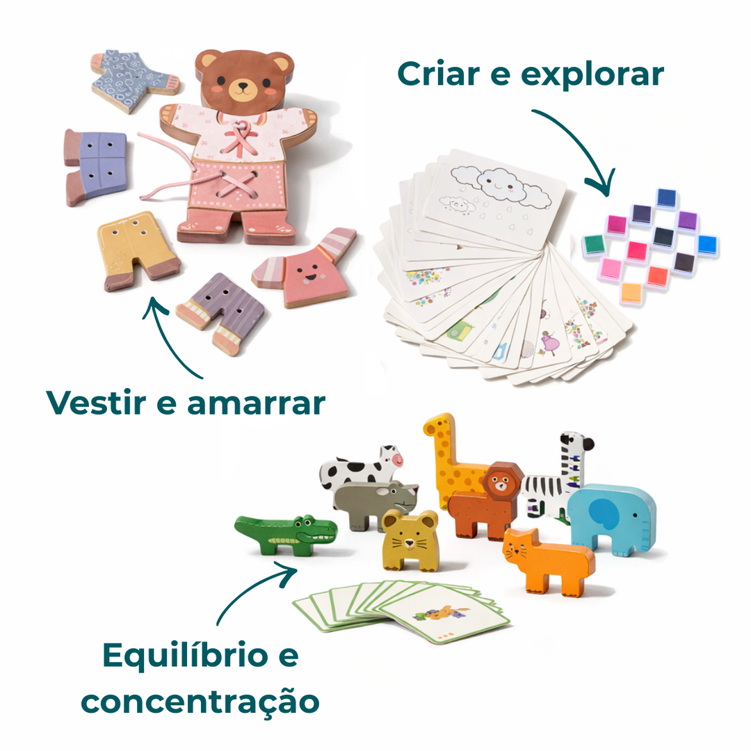 Kit de Brincar de Primavera (3–4 anos) — GoodevasBox